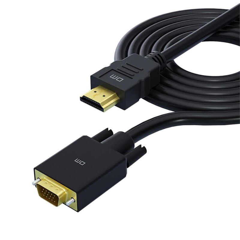 DM CHB033 HDMI to VGA Görüntü Aktarım Kablosu 1.8 Metre - 3