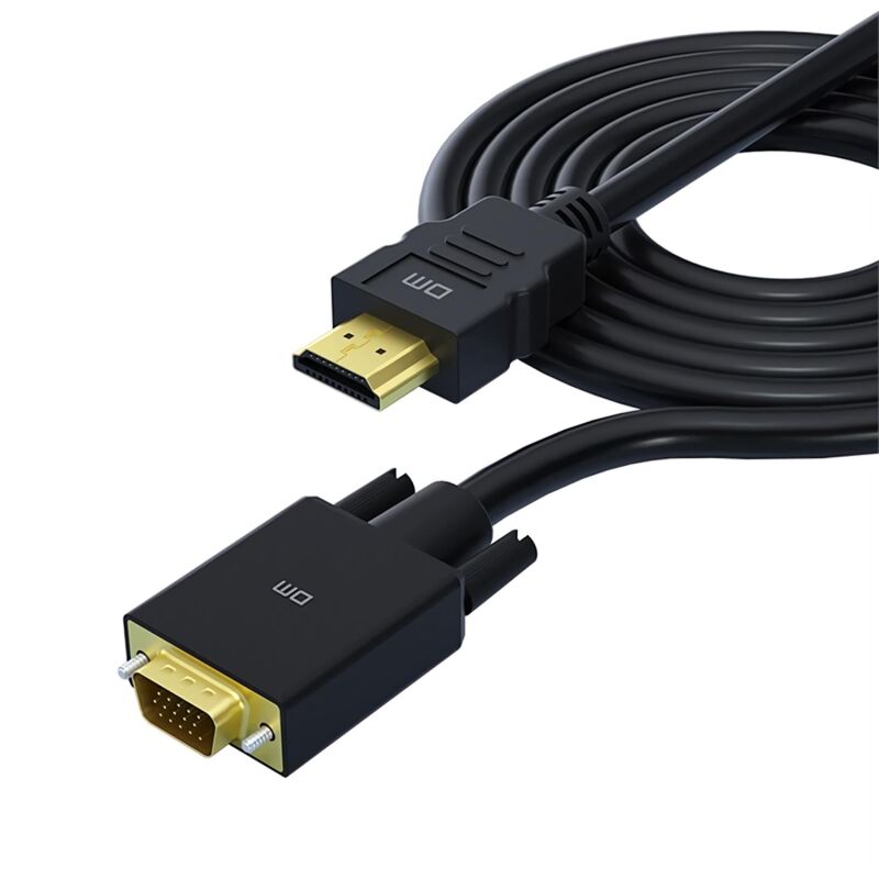 DM CHB033 HDMI to VGA Görüntü Aktarım Kablosu 3 Metre - 3