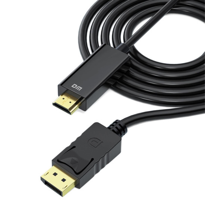 DM CHB038 4K DisplayPort to HDMI Çevirici Kablo 1.8 Metre - 1