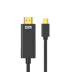 DM CHB039 4K 30Hz Mini Displayport to HDMI Görüntü Aktarma Kablosu 1.8 Metre - 1