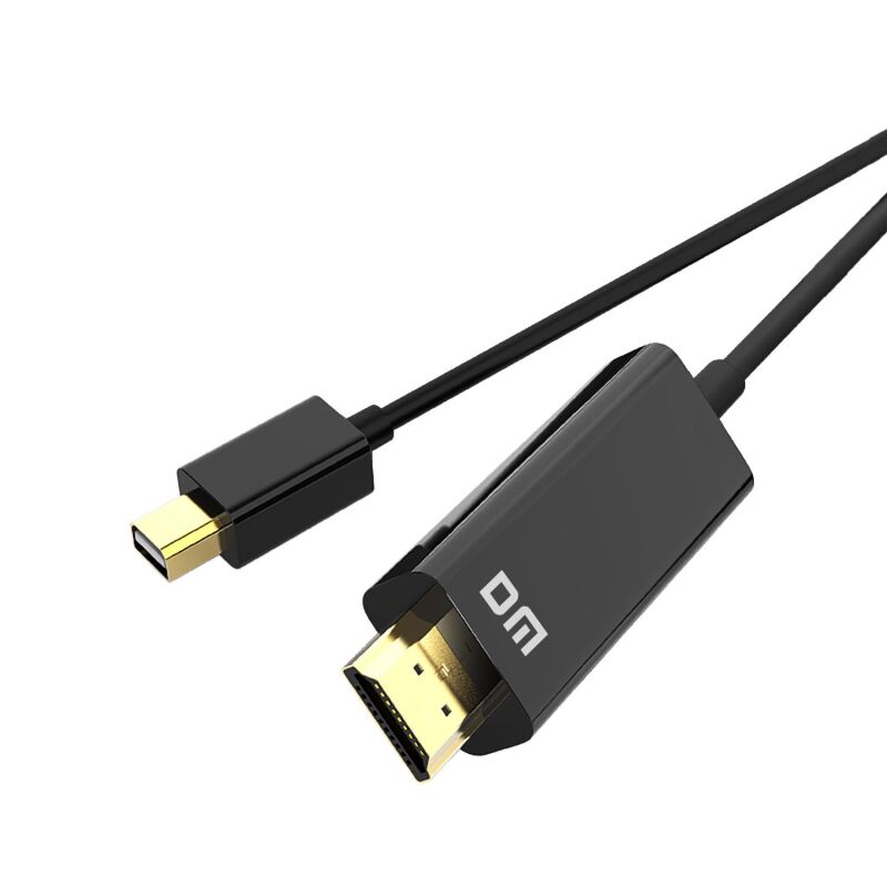 DM CHB039 4K 30Hz Mini Displayport to HDMI Görüntü Aktarma Kablosu 1.8 Metre - 4