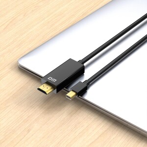 DM CHB039 4K 30Hz Mini Displayport to HDMI Görüntü Aktarma Kablosu 1.8 Metre - 7