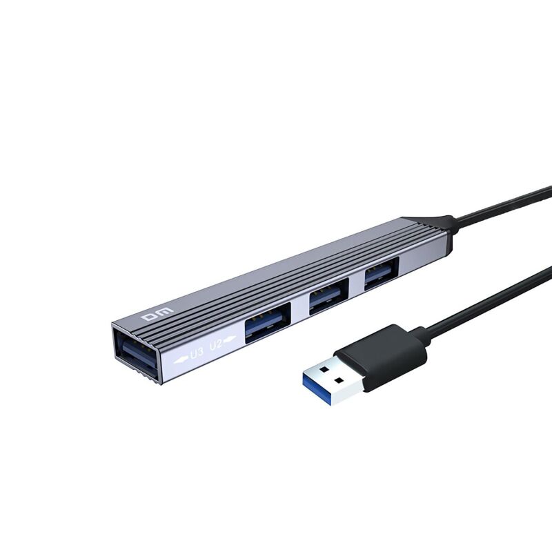 DM CHB056 USB 3.0 to 4 Portlu 3*USB 2.0 1*USB 3.0 Hub Çoklayıcı 1 Metre - 1