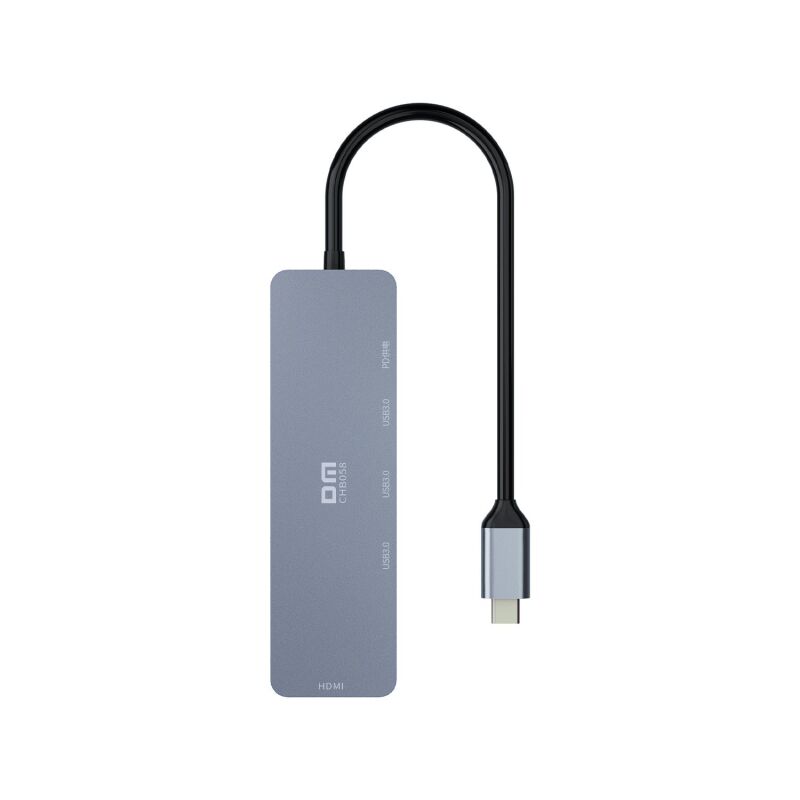 DM CHB058 Type-C to 4K HDMI 3*USB 3.0 PD Hub Dönüştürücü - 2