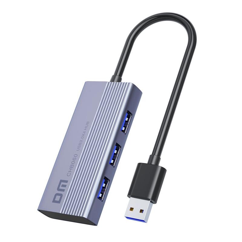 DM CHB060 PD Güç Destekli USB 3.0 4 Portlu USB-A Hub Çoklayıcı Adaptör - 1