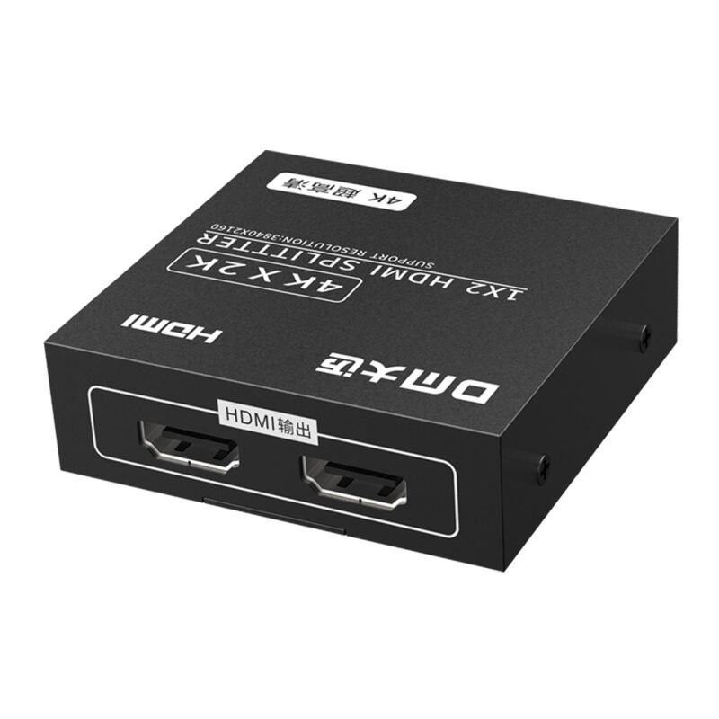 DM CHB078 4K 30Hz 1 Giriş 2 Çıkış HDMI Splitter Çoklayıcı - 1