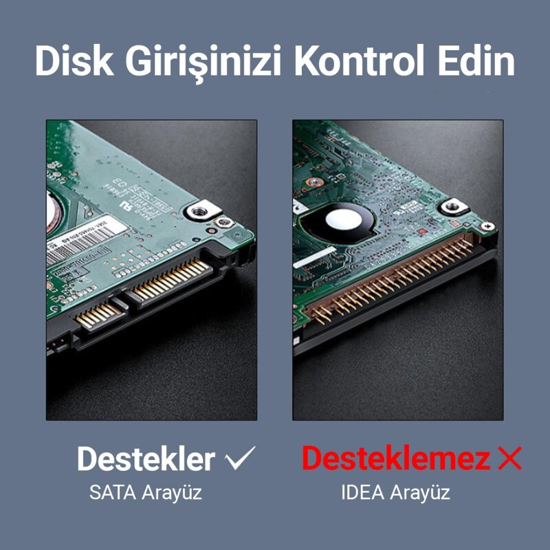 DM Çift Slotlu Offline Clone USB3.0 Sata 2.5 / 3.5 inch HDD SSD Dock Station Klonlama - 4