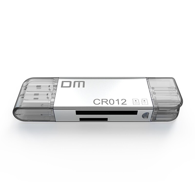 DM CR012 Type-C USB3.0 SD TF Micro SD OTG Kart Okuyucu Adaptör - 7