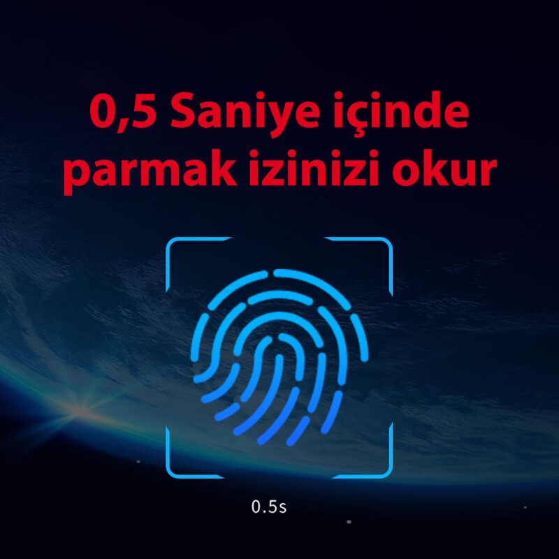 DM FD069 Parmak İzi Okuyuculu Şifreli USB 3.0 128GB Flash Bellek - 5