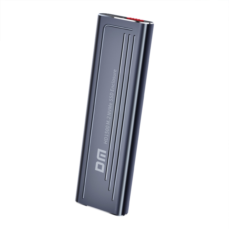 DM HD1500 10Gbps Type-C 3.2 Gen 2 M / B&M Key M.2 NVMe SSD Kutusu - 1