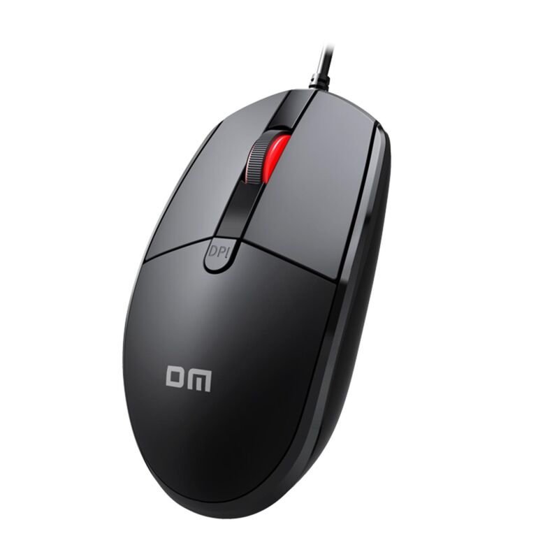 DM K3 2000 DPI Kablolu Optik Mouse Siyah - 1