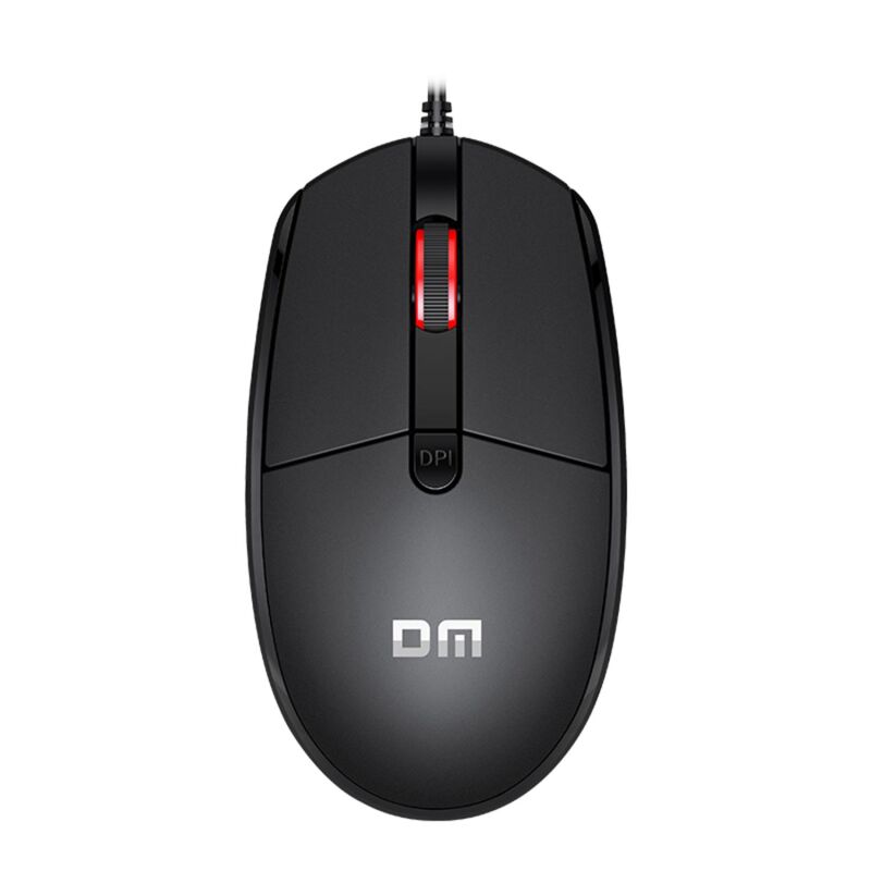 DM K3 2000 DPI Kablolu Optik Mouse Siyah - 2