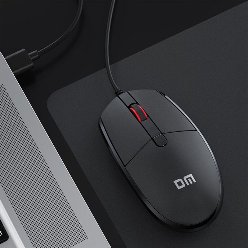 DM K3 2000 DPI Kablolu Optik Mouse Siyah - 3