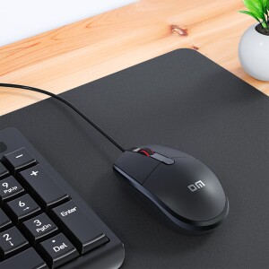 DM K3 2000 DPI Kablolu Optik Mouse Siyah - 4