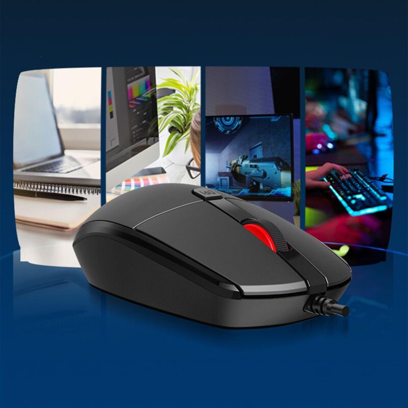 DM K3 2000 DPI Kablolu Optik Mouse Siyah - 7