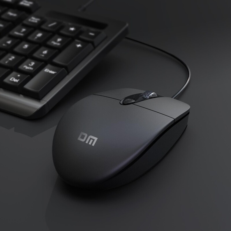 DM K5 1600 DPI USB Kablolu Mouse - 6