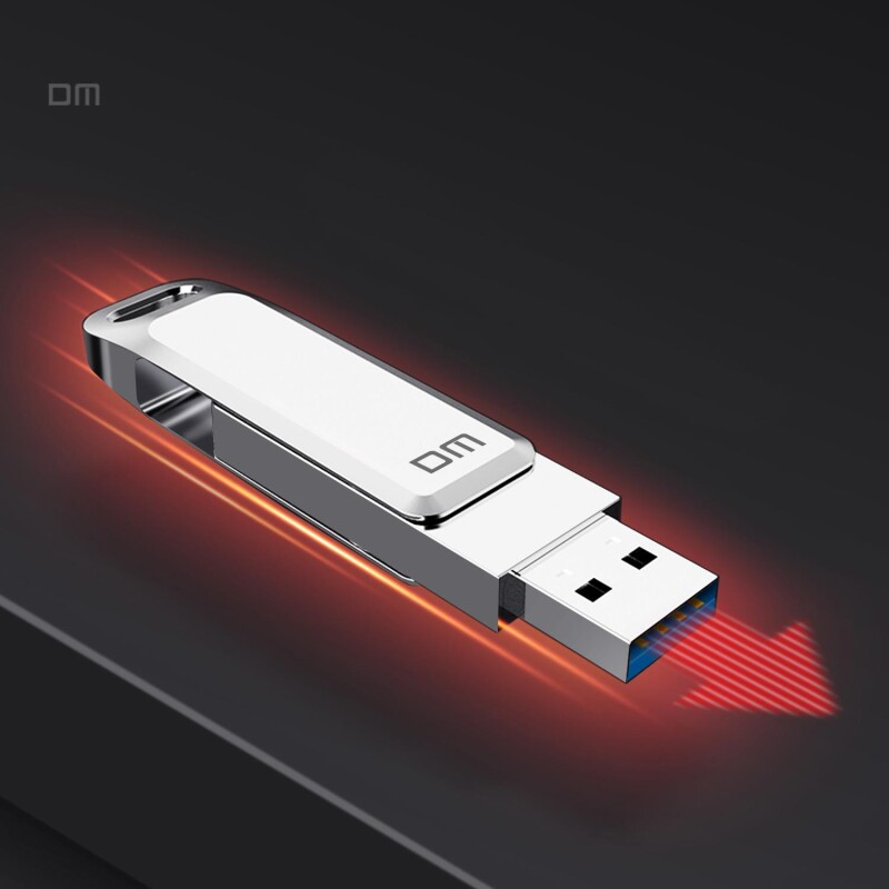 DM PD168 Metal USB 3.1 Type C Flash Bellek 128GB - 2