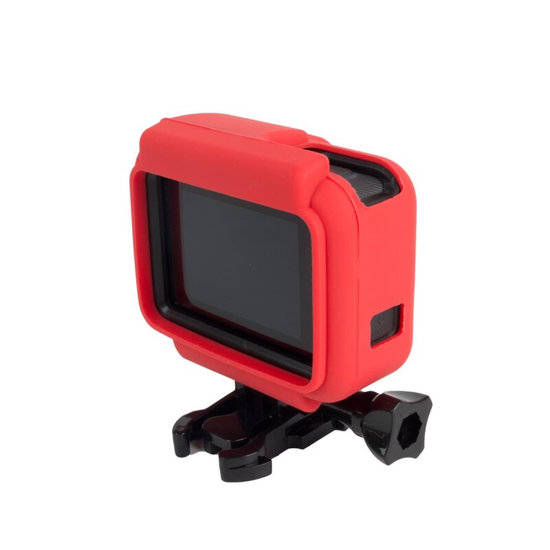 GoPro Hero 5 6 7 Housing için Silikon Kılıf Siyah - 7