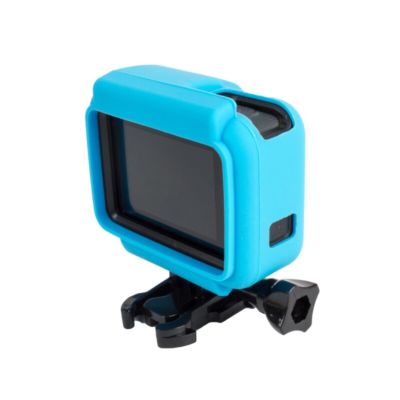 GoPro Hero 5 6 7 Housing için Silikon Kılıf Siyah - 8