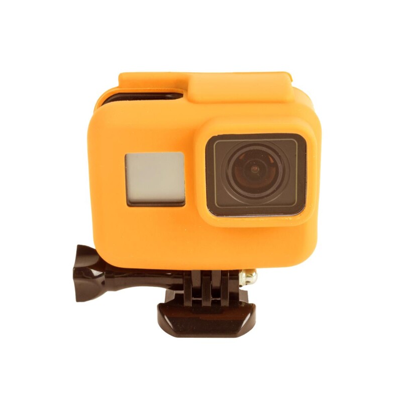 GoPro Hero 5 6 7 Housing için Silikon Kılıf Siyah - 9