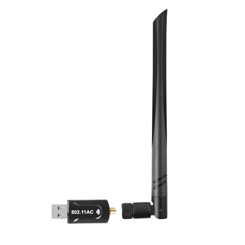 Juo DB1200AC USB 3.0 Dual Band 1200Mbps WiFi Kablosuz Alıcı Ağ Adaptörü - 5