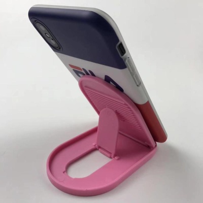 Juo Katlanır Masaüstü Telefon Tutucu Stand Pembe - 3