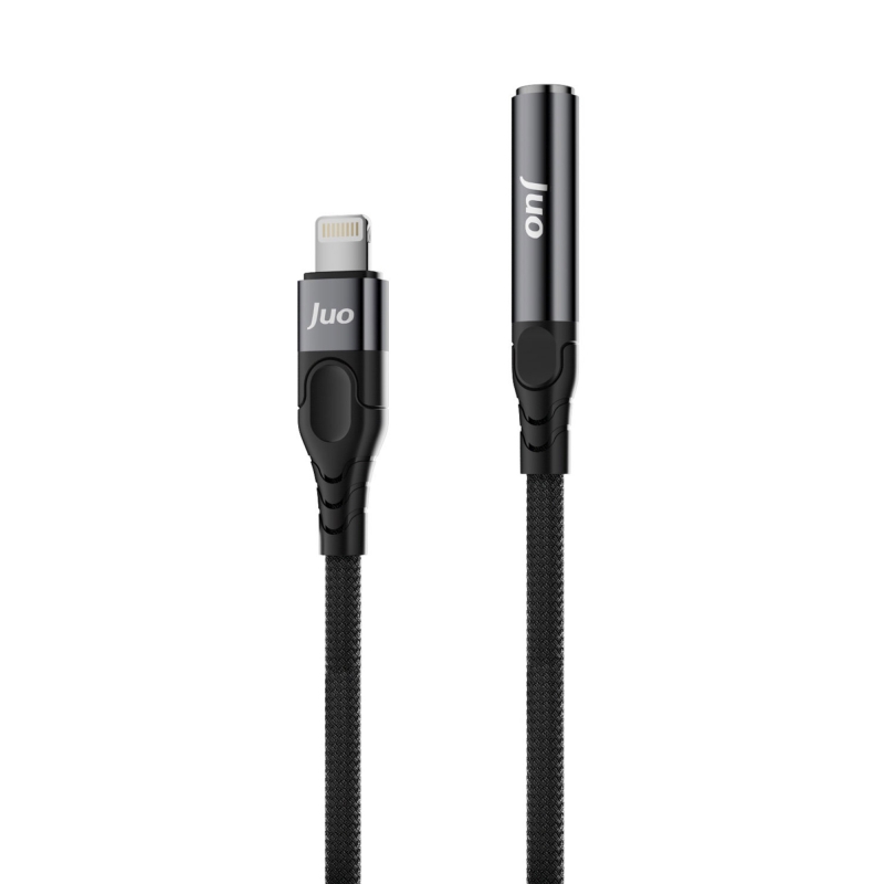 Juo Lightning to 3.5mm Jack Aux Kulaklık Çevirici Dönüştürücü Adaptör Kablo - 1