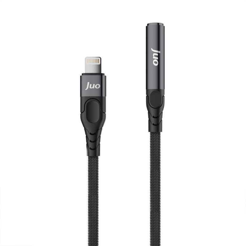 Juo Lightning to 3.5mm Jack Aux Kulaklık Çevirici Dönüştürücü Adaptör Kablo - 5