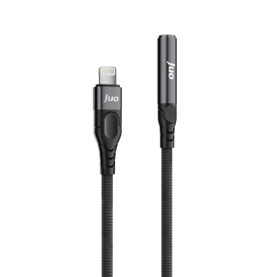 Juo Lightning to 3.5mm Jack Aux Kulaklık Çevirici Dönüştürücü Adaptör Kablo - 6