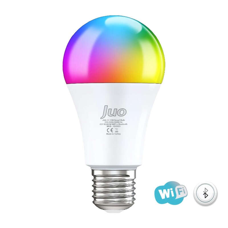 Juo Lumex Akıllı Ampul 11W Led RGB Wifi & Bluetooth - 1