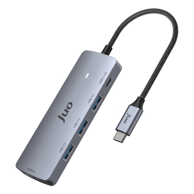 Juo Type-C 5Gbps 100W 4K 60Hz HDMI USB 3.2 Çoklayıcı Hub - 2