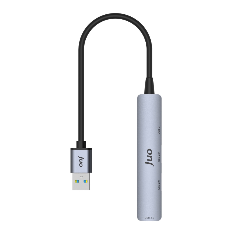 Juo USB-A 4 Portlu USB 3.0 / USB 2.0 Çoklayıcı Dönüştürücü Hub - 3