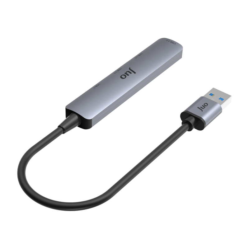 Juo USB-A 4 Portlu USB 3.0 / USB 2.0 Çoklayıcı Dönüştürücü Hub - 4