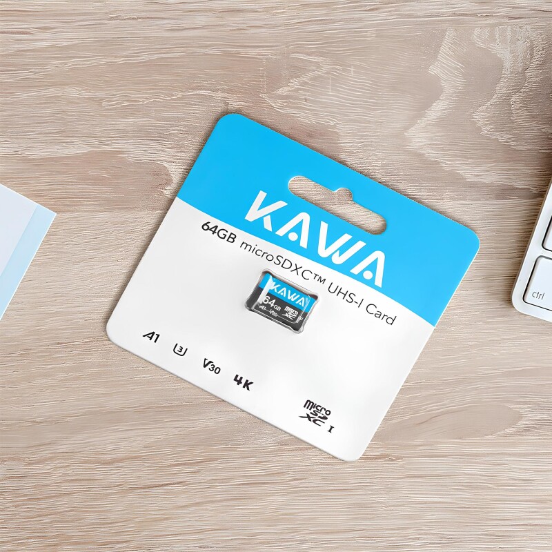 Kawa High Endurance U3 V30 100MB/s Okuma 40MB/s Yazma 64GB Micro SD Hafıza Kartı - 6