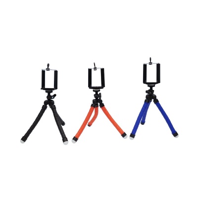 KingMa Esnek Ahtapod Tripod Telefon Tutucu Kırmızı - 3