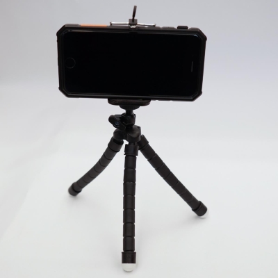 KingMa Esnek Ahtapod Tripod Telefon Tutucu Siyah - 2