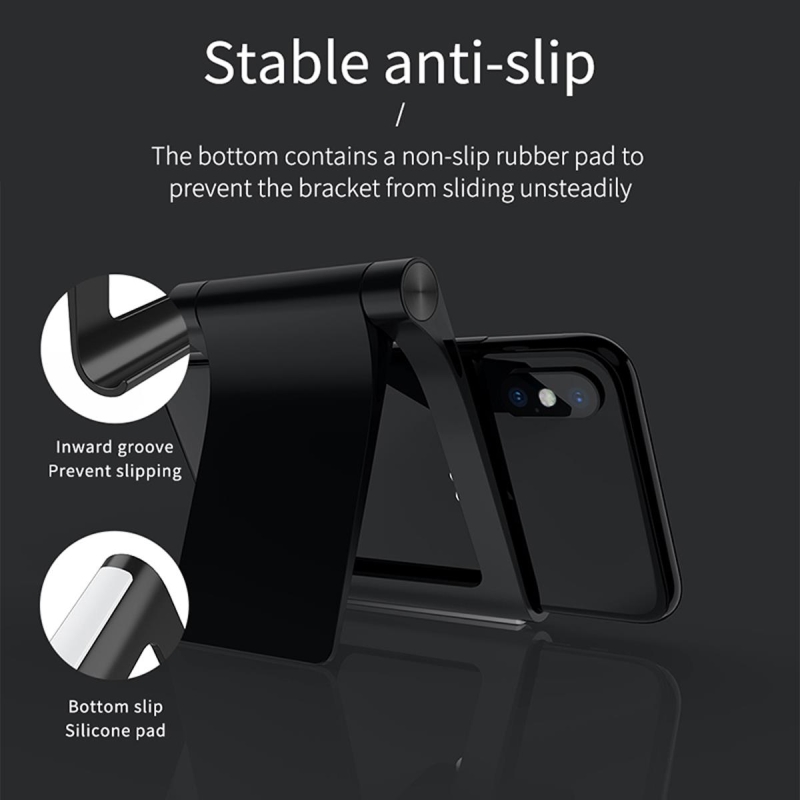 KingMa S508 Universal Açılı Masaüstü Telefon Standı Beyaz - 5