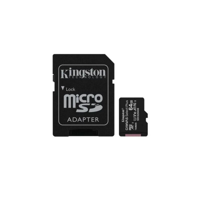 Kingston 64GB Canvas Select Plus MicroSD Hafıza Kartı - 1