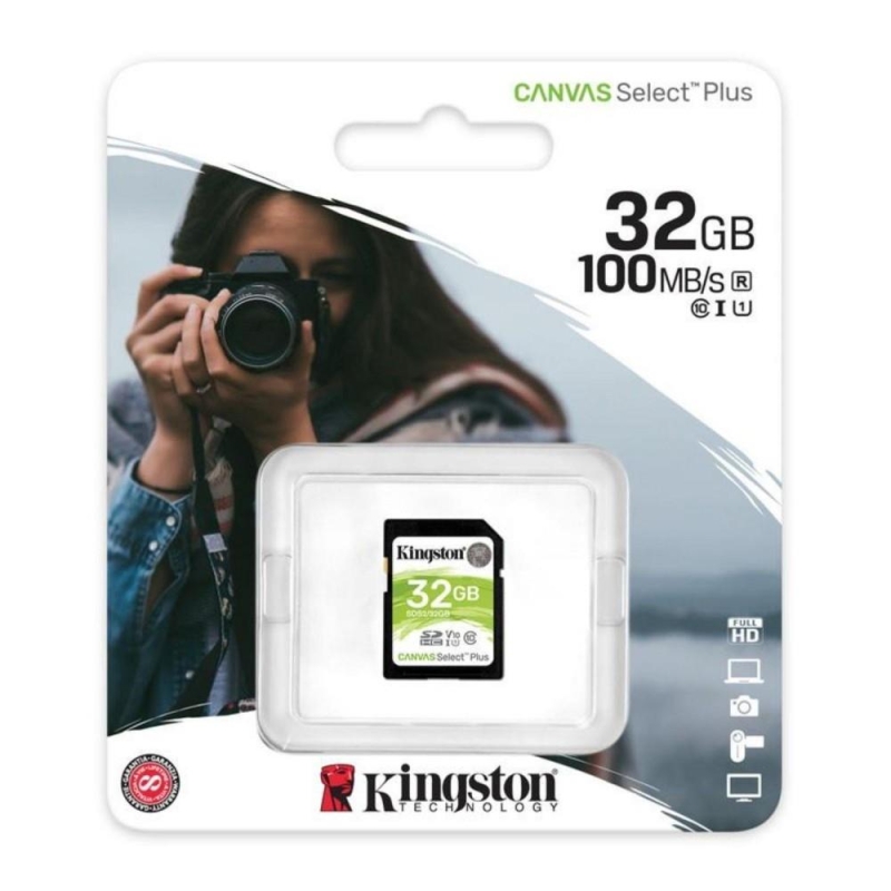 Kingston SDS2 128GB SDXC Canvas Select Plus Hafıza Kartı - 3