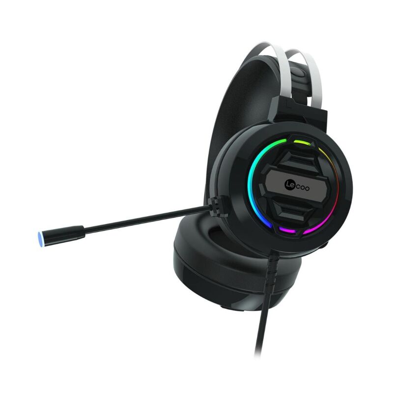 Lenovo Lecoo HT401 Kulak Üstü RGB Gaming Oyuncu Kulaklığı 3.5mm Jack + USB - 5