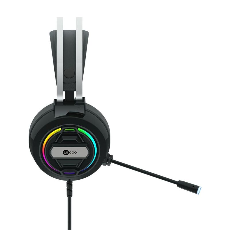 Lenovo Lecoo HT401 Kulak Üstü RGB Gaming Oyuncu Kulaklığı 3.5mm Jack + USB - 6