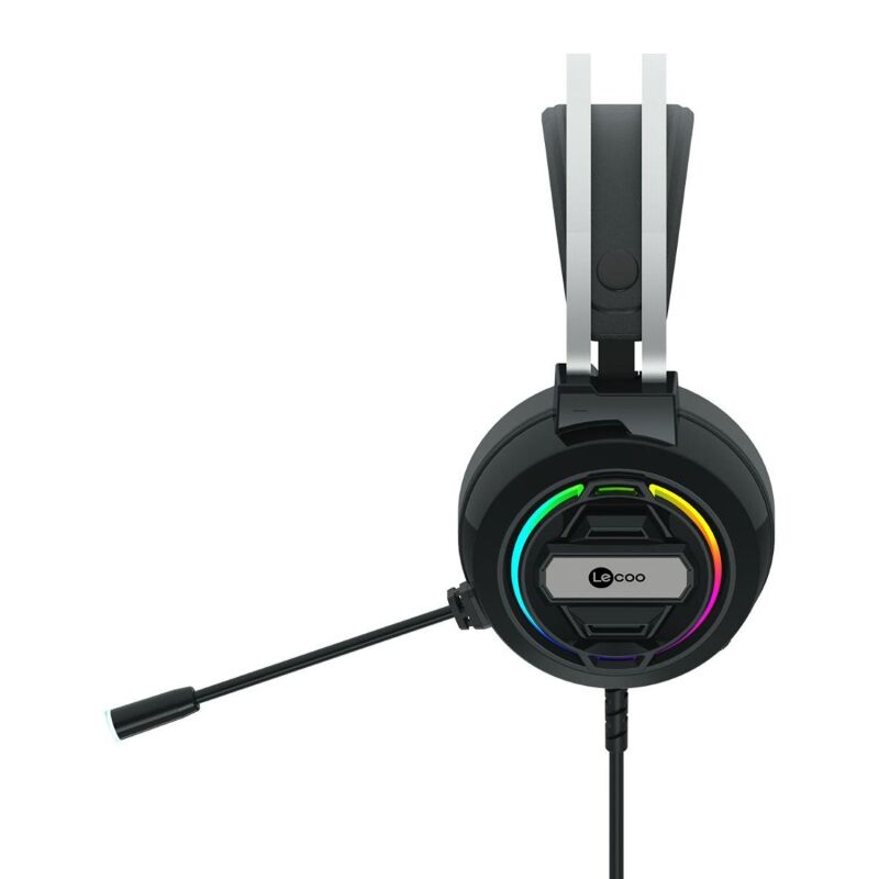 Lenovo Lecoo HT401 Kulak Üstü RGB Gaming Oyuncu Kulaklığı 3.5mm Jack + USB - 7