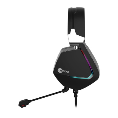 Lenovo Lecoo HT402 Kulak Üstü RGB Gaming Oyuncu Kulaklığı 3.5mm Jack + USB - 4