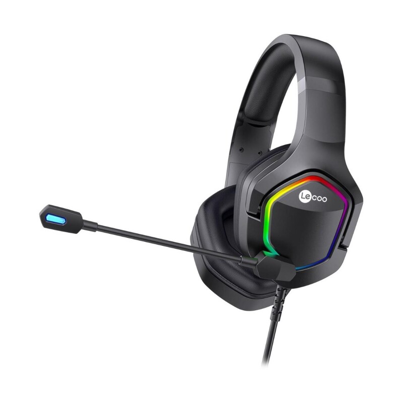 Lenovo Lecoo HT403 Kulak Üstü RGB Gaming Oyuncu Kulaklığı 3.5mm Jack + USB - 4