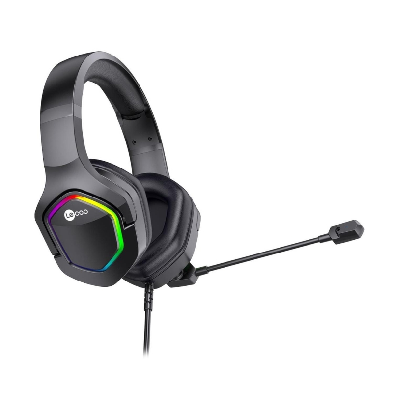 Lenovo Lecoo HT403 Kulak Üstü RGB Gaming Oyuncu Kulaklığı 3.5mm Jack + USB - 2