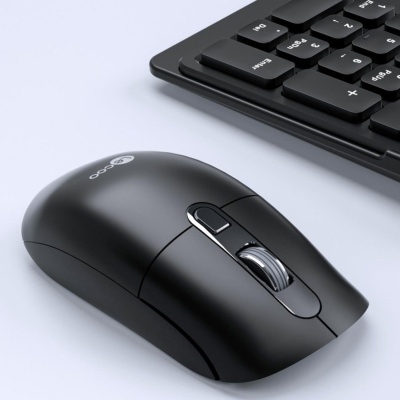 Lenovo Lecoo KW203 Kablosuz Q Klavye ve Mouse Set Siyah - 4