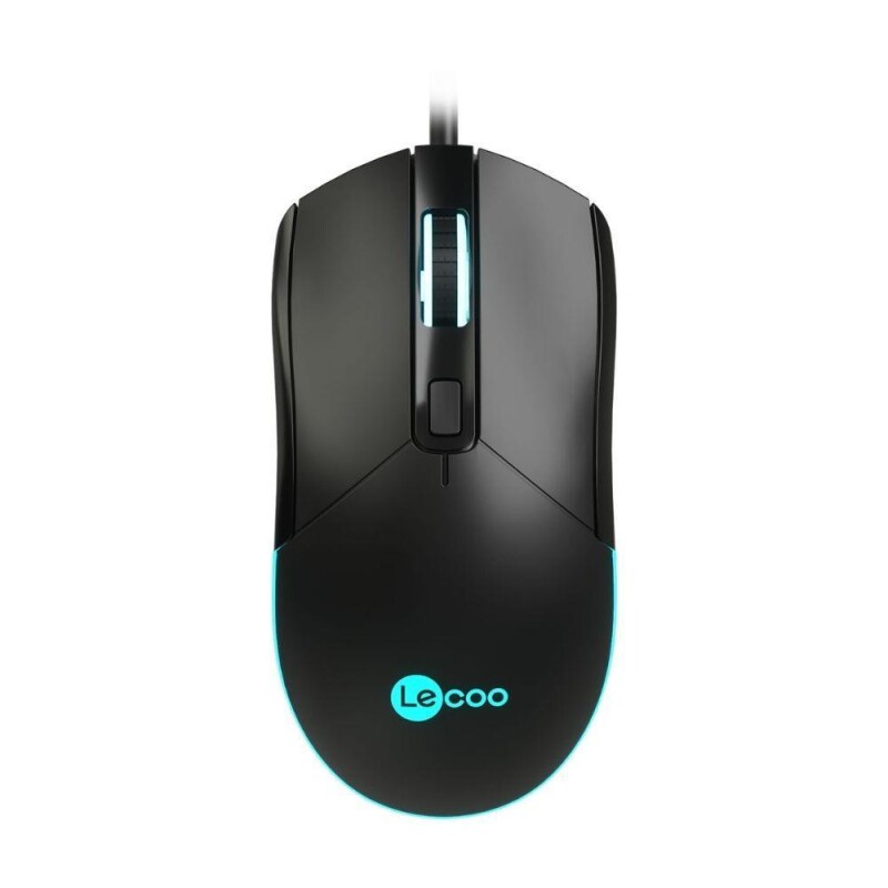 Lenovo Lecoo MS120 Kablolu Optik Mouse Siyah - 2