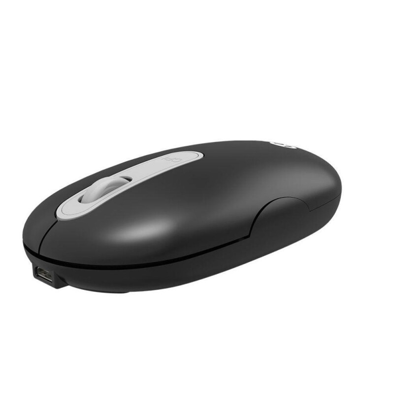 Lenovo Lecoo WS207 Şarj Edilebilir Kablosuz Mouse Siyah - 2