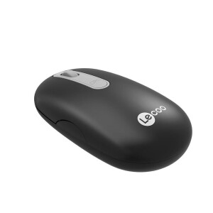 Lenovo Lecoo WS207 Şarj Edilebilir Kablosuz Mouse Siyah - 1