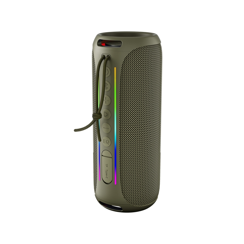 NowGo F6 20W RGB Speaker Su Geçirmez Taşınabilir Kablosuz Bluetooth Hoparlör Yeşil - 2